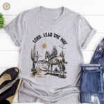 Design unique de T-Shirt inspiré par la culture western