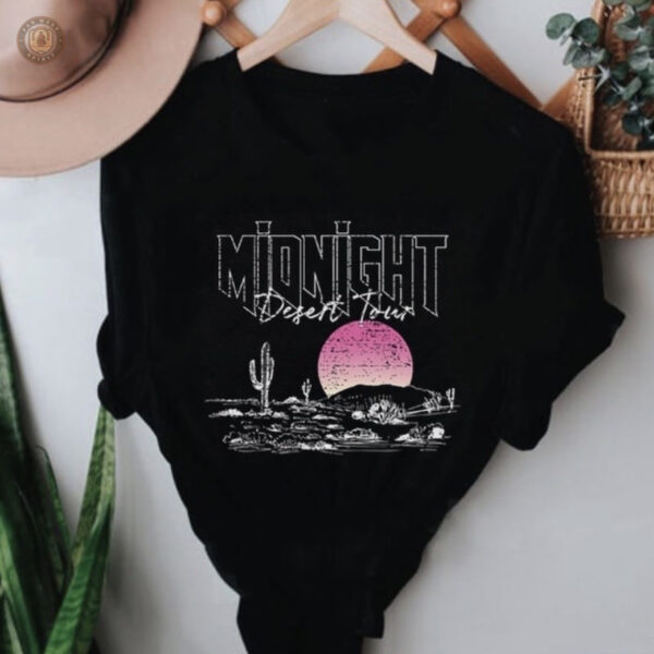 T-Shirt Western aux motifs spatiaux pour un look country moderne