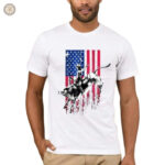 T-Shirt cowboy avec motifs inspirés du Far West