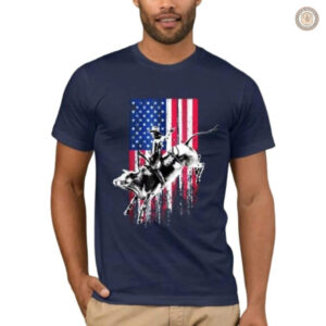 T-Shirt casual au design western classique