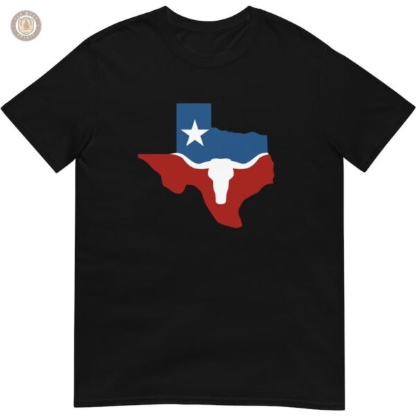 T-Shirt Western Texas en coton, style décontracté