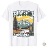 T-Shirt Yellowstone Park pour passionnés de cowboy