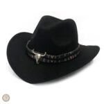 Chapeau cowboy au style cow pour un look western