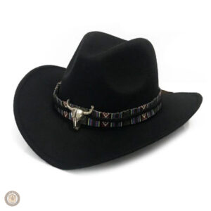 Chapeau cowboy au style cow pour un look western