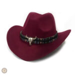 Chapeau avec motif cow, parfait pour un look tendance
