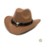Chapeau style cow, idéal pour les sorties en extérieur