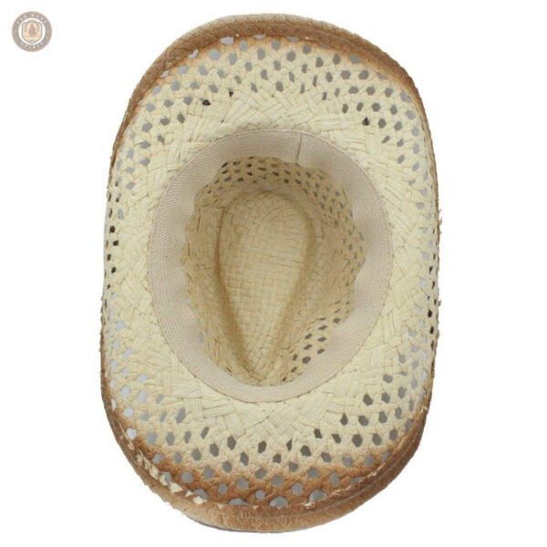 Chapeau de cowboy aux motifs sombres et audacieux