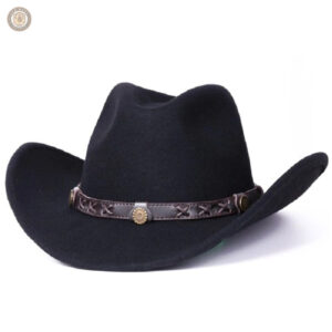 Chapeau de cowboy authentique en cuir