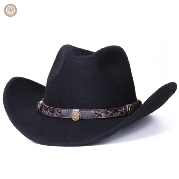 Chapeau de cowboy authentique en cuir