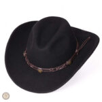 Chapeau de cowboy classique au style intemporel