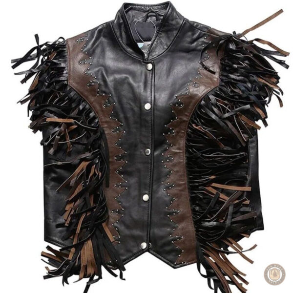Veste western homme avec franges élégantes