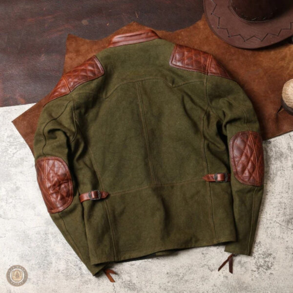 Veste homme au design western, alliant confort et élégance
