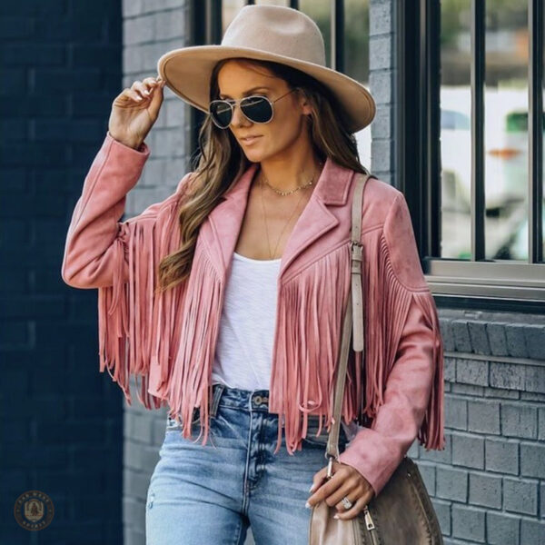 Veste casual pour femme, alliant style et confort western