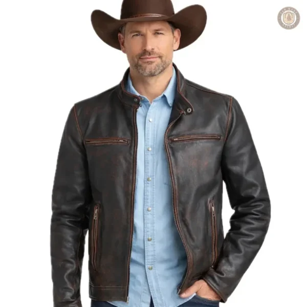 Veste cowboy homme en style américain