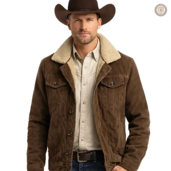Veste cowboy western pour homme, style country authentique