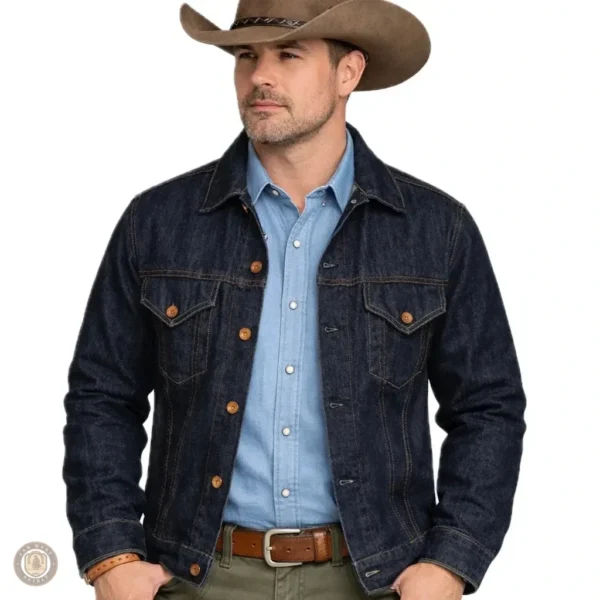 Veste Édition Limitée style Far West pour homme