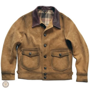 Veste western homme en cuir, look authentique