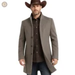Longue veste cowboy pour homme en style western