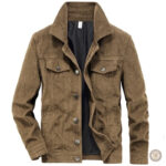Veste mi-longue inspirée du Far West