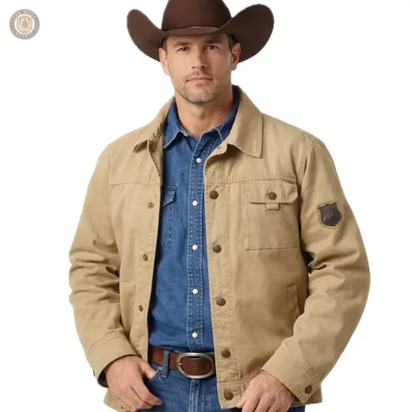 Veste cowboy pour homme, style western authentique