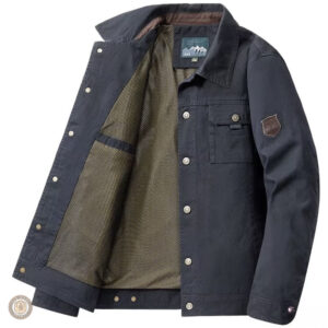 Veste style cowboy, idéale pour un look décontracté