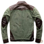 Veste de style cowboy, couleur verte, parfaite pour les vêtements western
