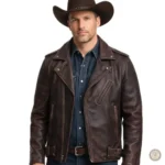 Veste cowboy vintage pour homme en style western