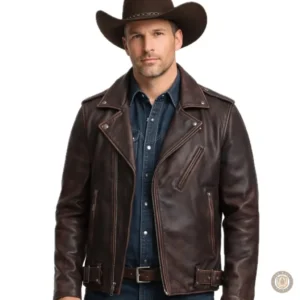Veste cowboy vintage pour homme en style western
