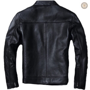 Veste en cuir pour homme, tendance cowboy moderne