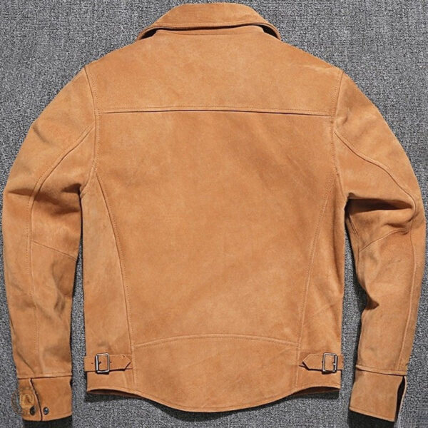 Veste homme en daim, look western élégant
