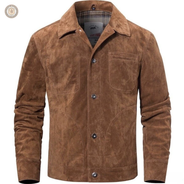Veste western en daim pour une allure élégante