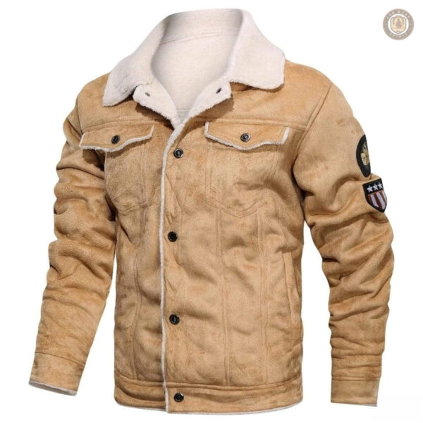 Veste de style cowboy avec poches pratiques