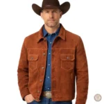 Veste Cowboy en Daim pour Homme
