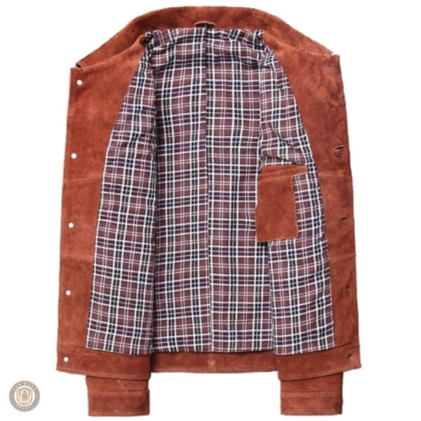Veste de cowboy élégante en daim
