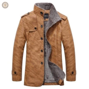 Veste marron homme, look western classique