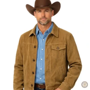 Veste de travail cowboy pour homme en style western