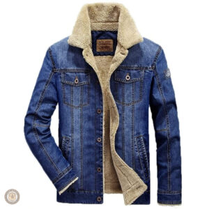 Veste denim inspirée du style western