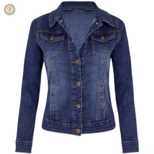 Veste en jean décontractée pour femmes amante du western