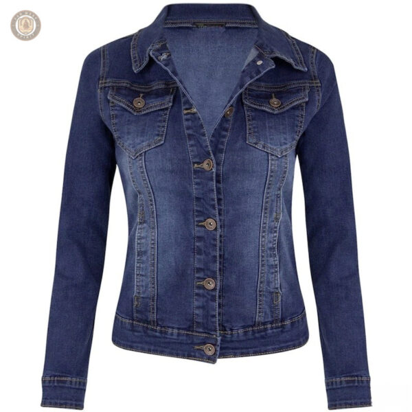 Veste en jean décontractée pour femmes amante du western