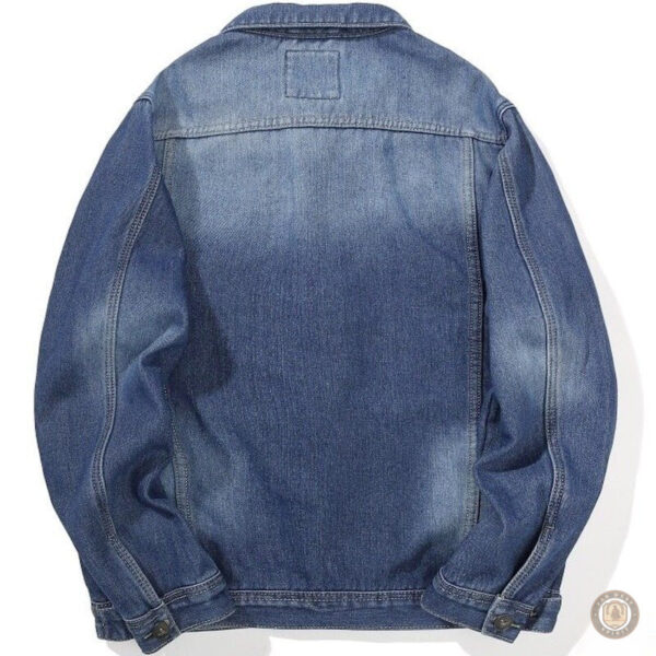 Veste homme denim avec style western, coupe moderne et confortable