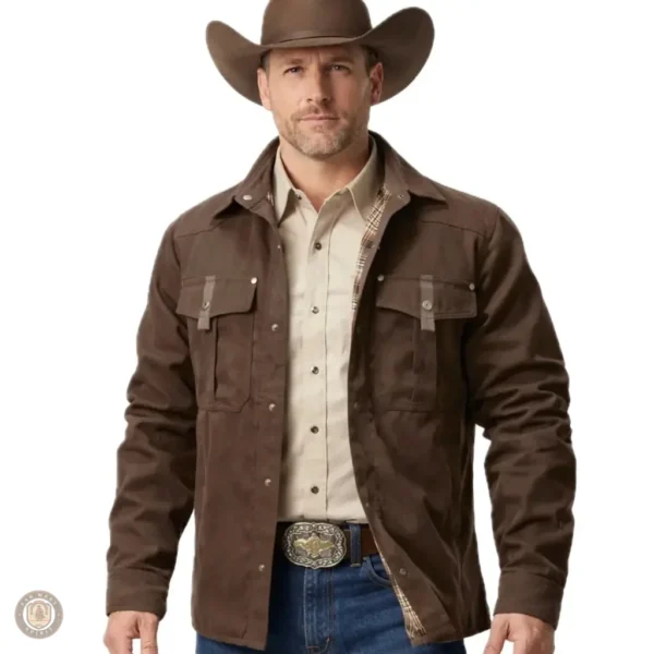 Veste Far West pour homme, style western authentique