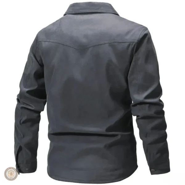Veste western homme, alliant confort et style rustique