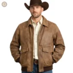 Veste cowboy homme en style western traditionnel