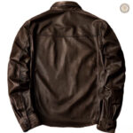 Veste cowboy marron pour homme, parfaite pour le style western
