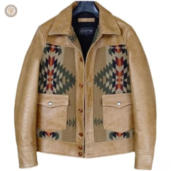 Veste western pour homme avec design unique