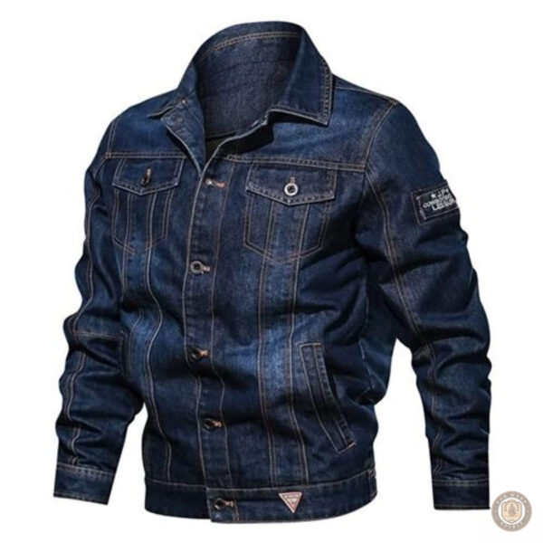 Veste western en denim pour une allure décontractée