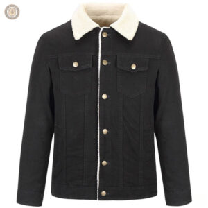 Veste jean homme, teinte beige, style western
