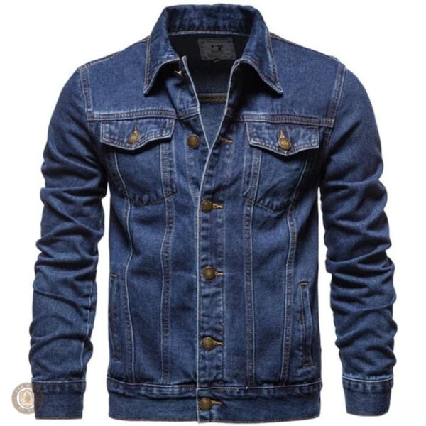 Veste en jean style country pour homme