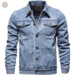 Veste en jean décontractée pour un style country