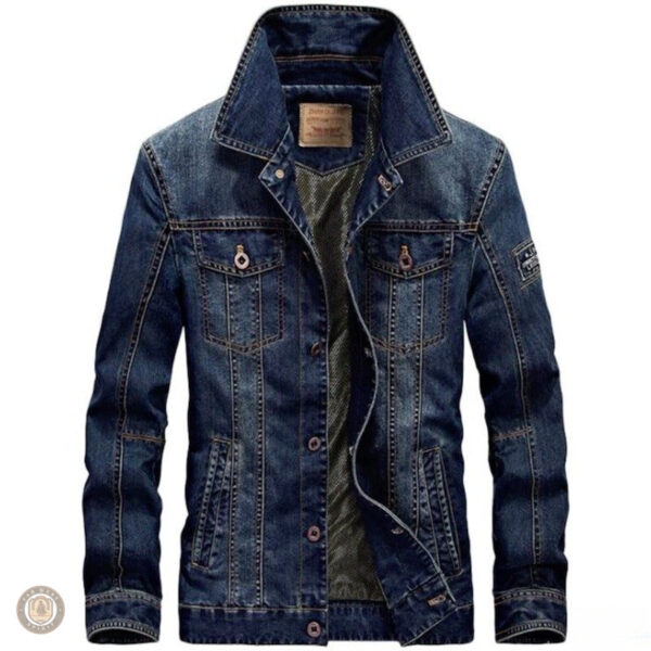 Veste homme en denim, look western intemporel